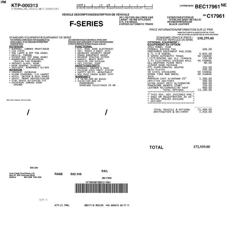 used 2011 Ford F-350 car, priced at $31,499