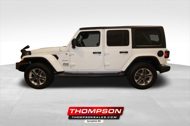 used 2020 Jeep Wrangler Unlimited car, priced at $32,854