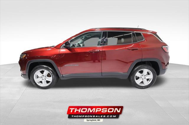 used 2022 Jeep Compass car, priced at $19,523