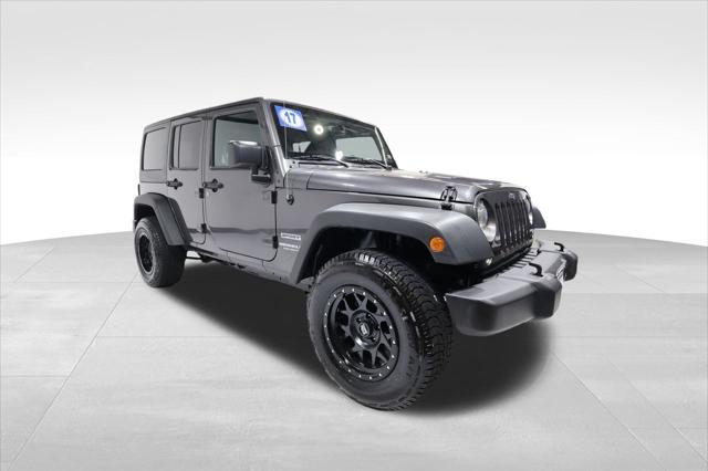 used 2017 Jeep Wrangler Unlimited car, priced at $19,994