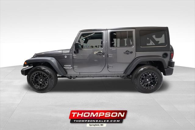 used 2017 Jeep Wrangler Unlimited car, priced at $19,994