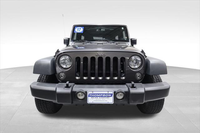 used 2017 Jeep Wrangler Unlimited car, priced at $19,994