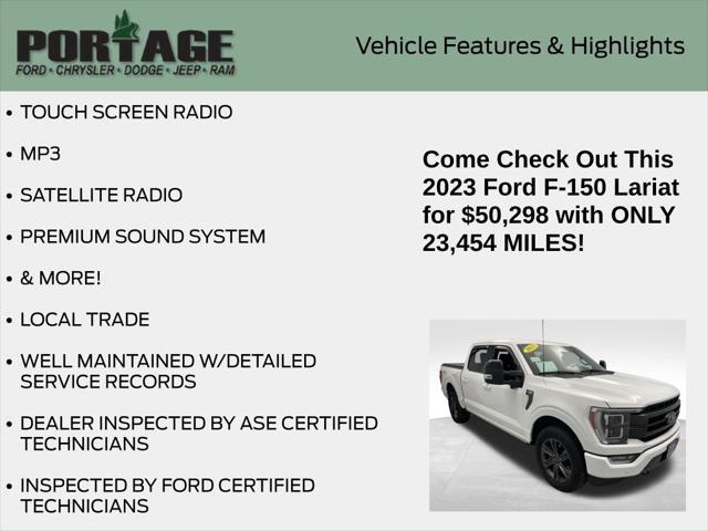 used 2023 Ford F-150 car, priced at $50,298