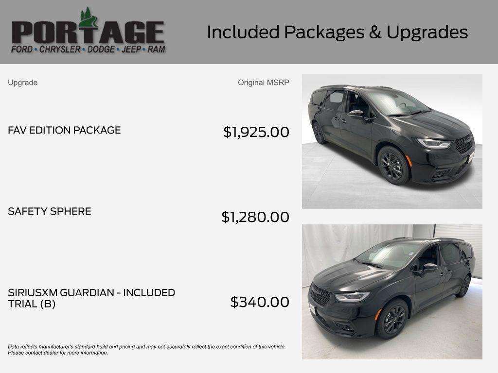 new 2025 Chrysler Pacifica car, priced at $41,932