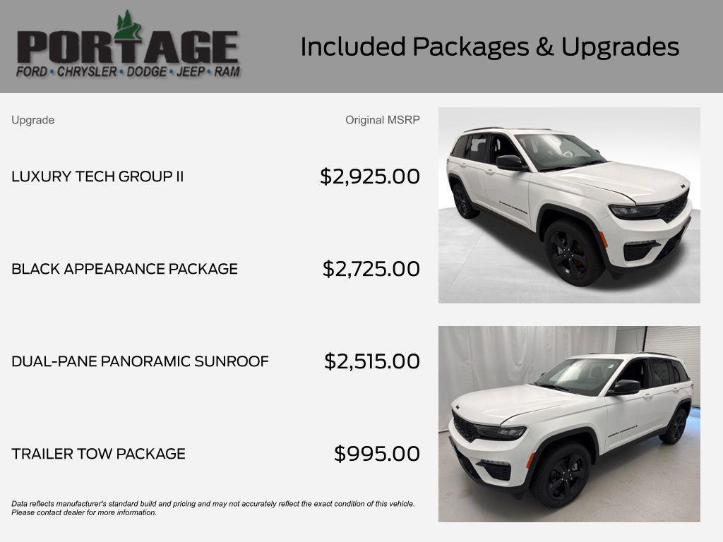 new 2025 Jeep Grand Cherokee car, priced at $50,200