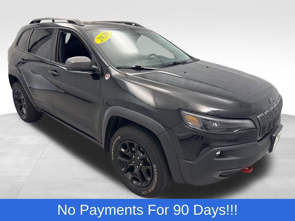 used 2020 Jeep Cherokee car, priced at $17,498