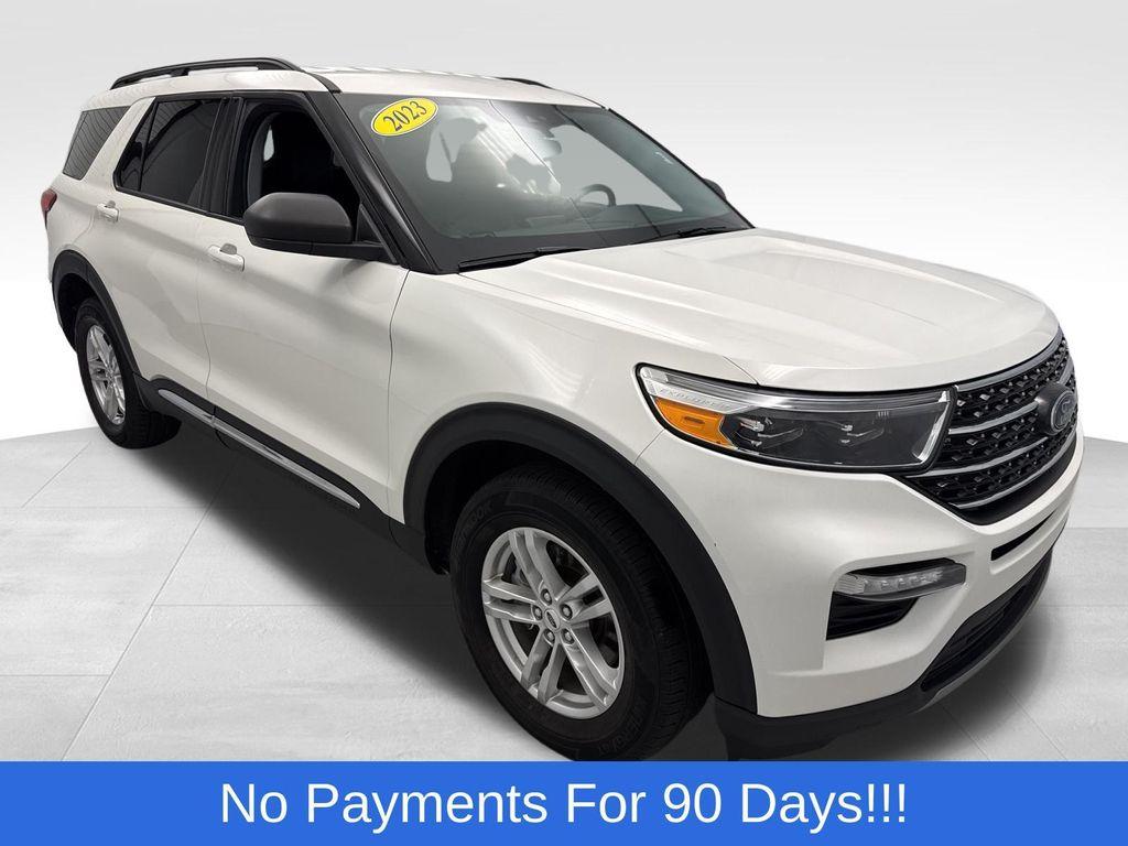 used 2023 Ford Explorer car, priced at $34,998