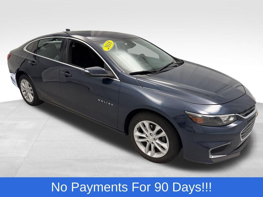 used 2018 Chevrolet Malibu car, priced at $13,498