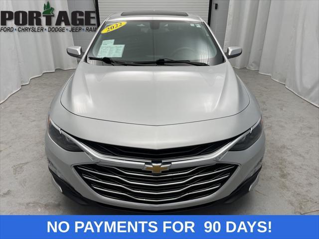 used 2022 Chevrolet Malibu car, priced at $17,398