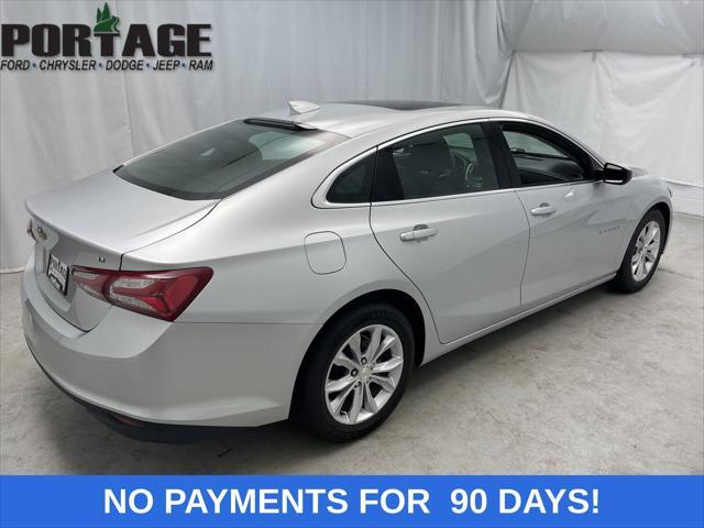 used 2022 Chevrolet Malibu car, priced at $17,398