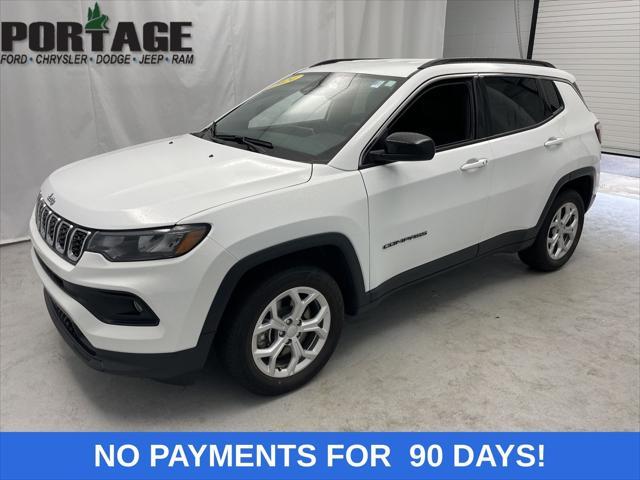 used 2024 Jeep Compass car, priced at $22,998