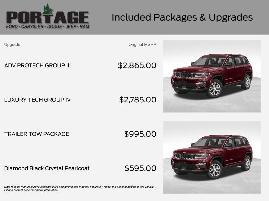 new 2025 Jeep Grand Cherokee car, priced at $61,121