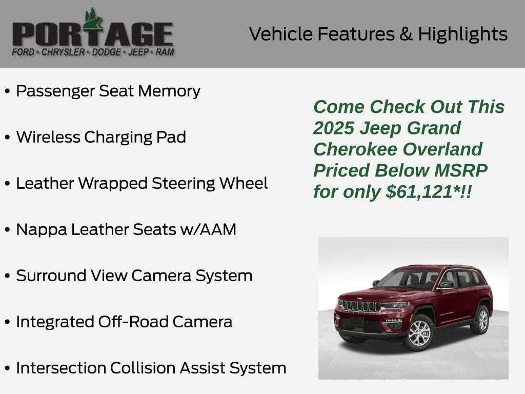 new 2025 Jeep Grand Cherokee car, priced at $61,121