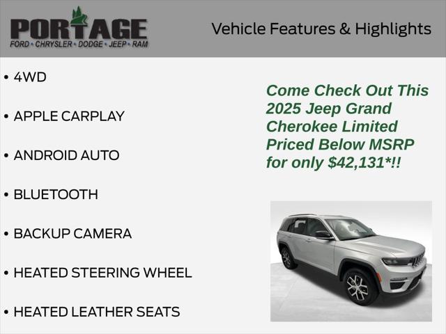 new 2025 Jeep Grand Cherokee car, priced at $42,131