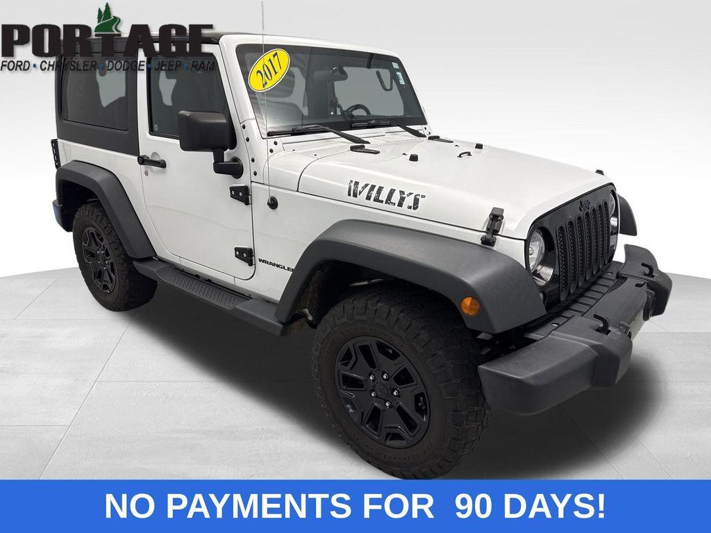 used 2017 Jeep Wrangler car, priced at $14,490