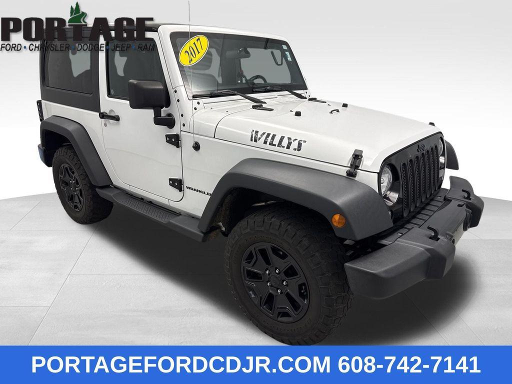 used 2017 Jeep Wrangler car, priced at $15,998