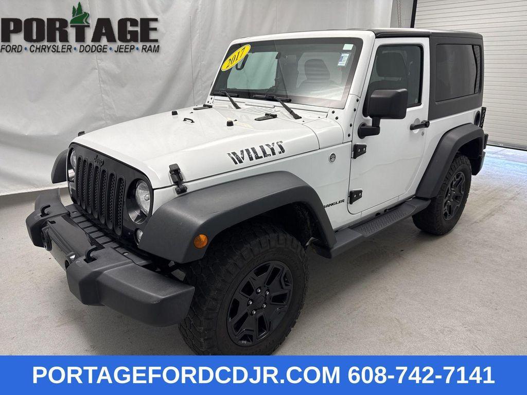 used 2017 Jeep Wrangler car, priced at $15,498