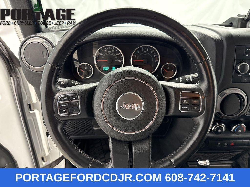 used 2017 Jeep Wrangler car, priced at $15,498