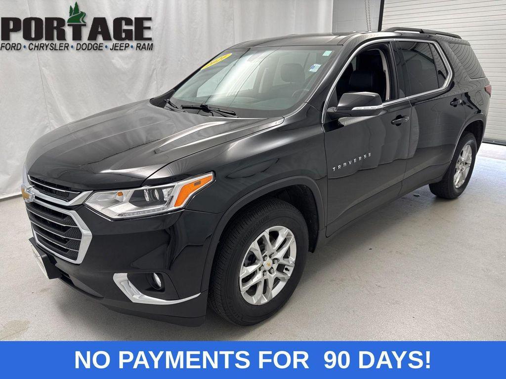 used 2021 Chevrolet Traverse car, priced at $24,998