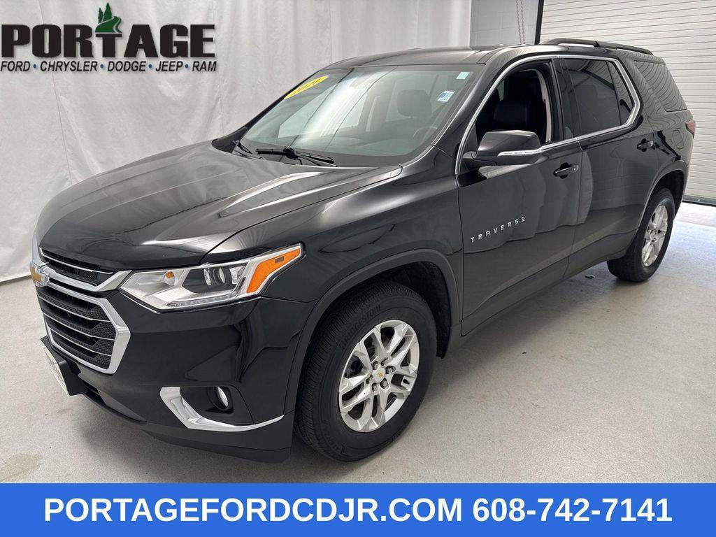 used 2021 Chevrolet Traverse car, priced at $22,998