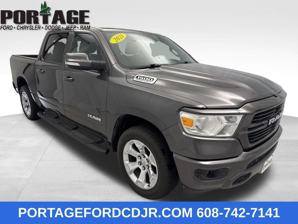 used 2021 Ram 1500 car, priced at $28,498