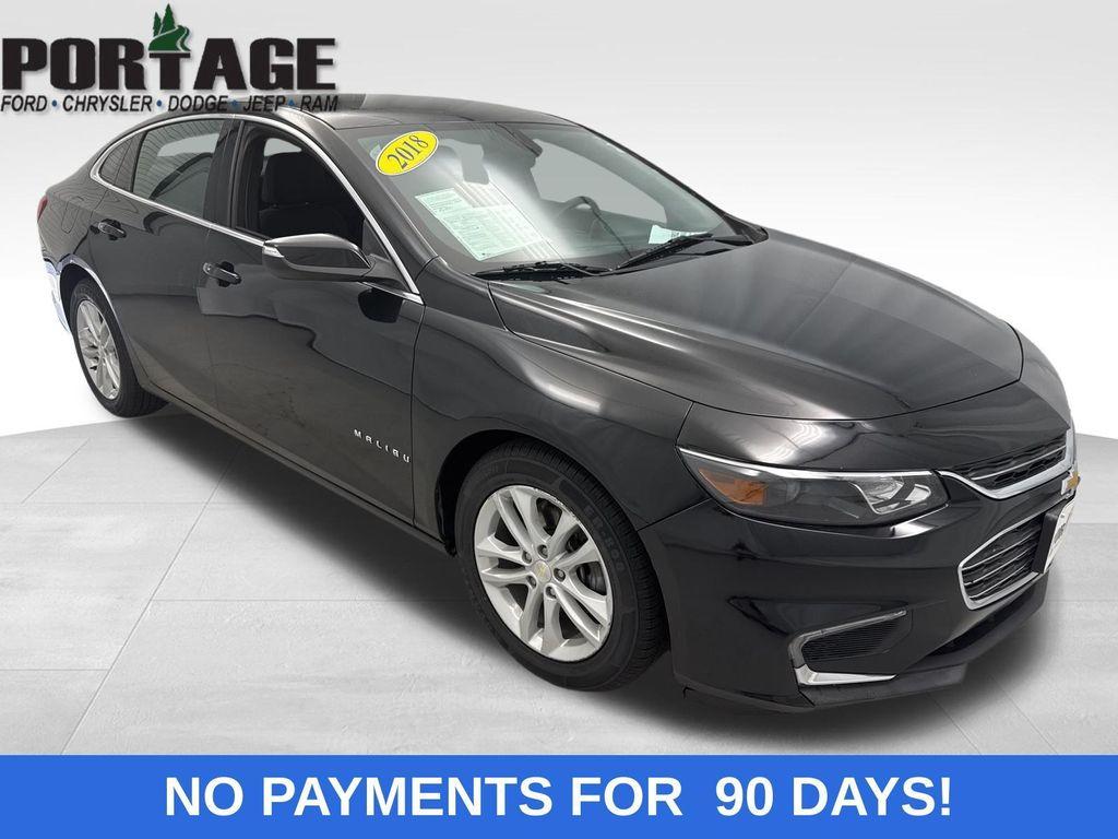used 2018 Chevrolet Malibu car, priced at $13,498