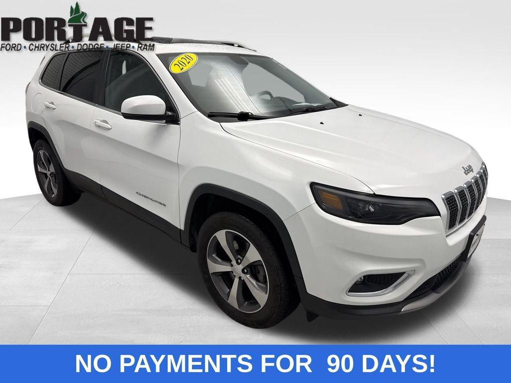 used 2020 Jeep Cherokee car, priced at $17,498