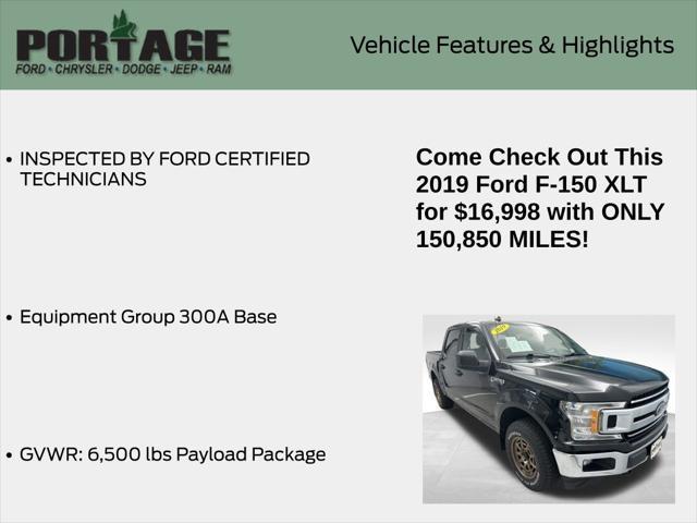 used 2019 Ford F-150 car, priced at $15,990
