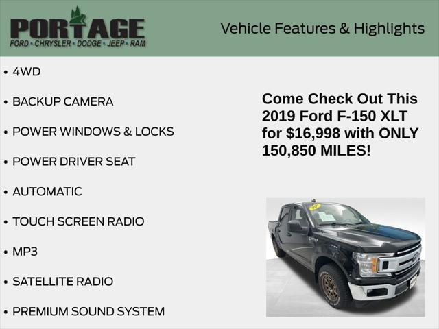 used 2019 Ford F-150 car, priced at $15,990
