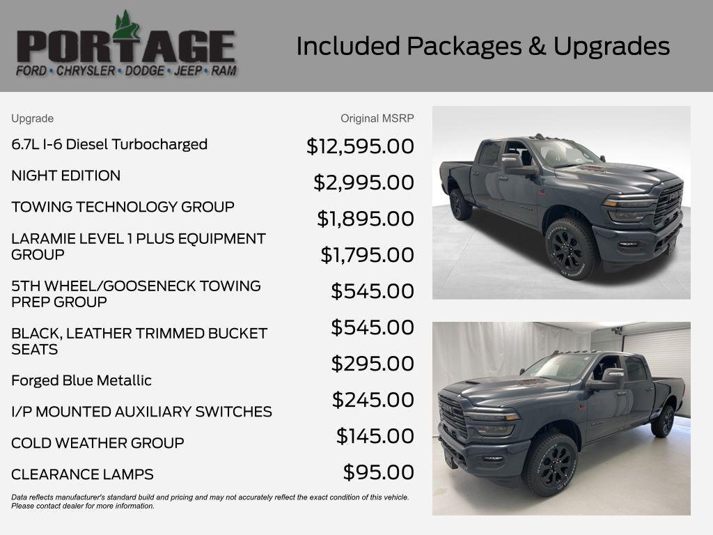 new 2025 Ram 2500 car, priced at $77,096