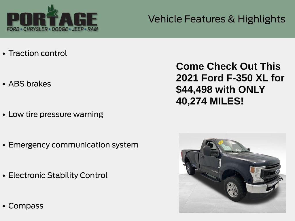 used 2021 Ford F-350 car, priced at $44,498