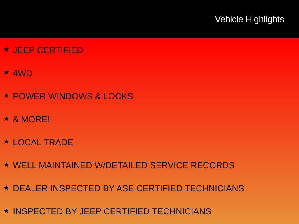 used 2016 Jeep Cherokee car, priced at $11,798