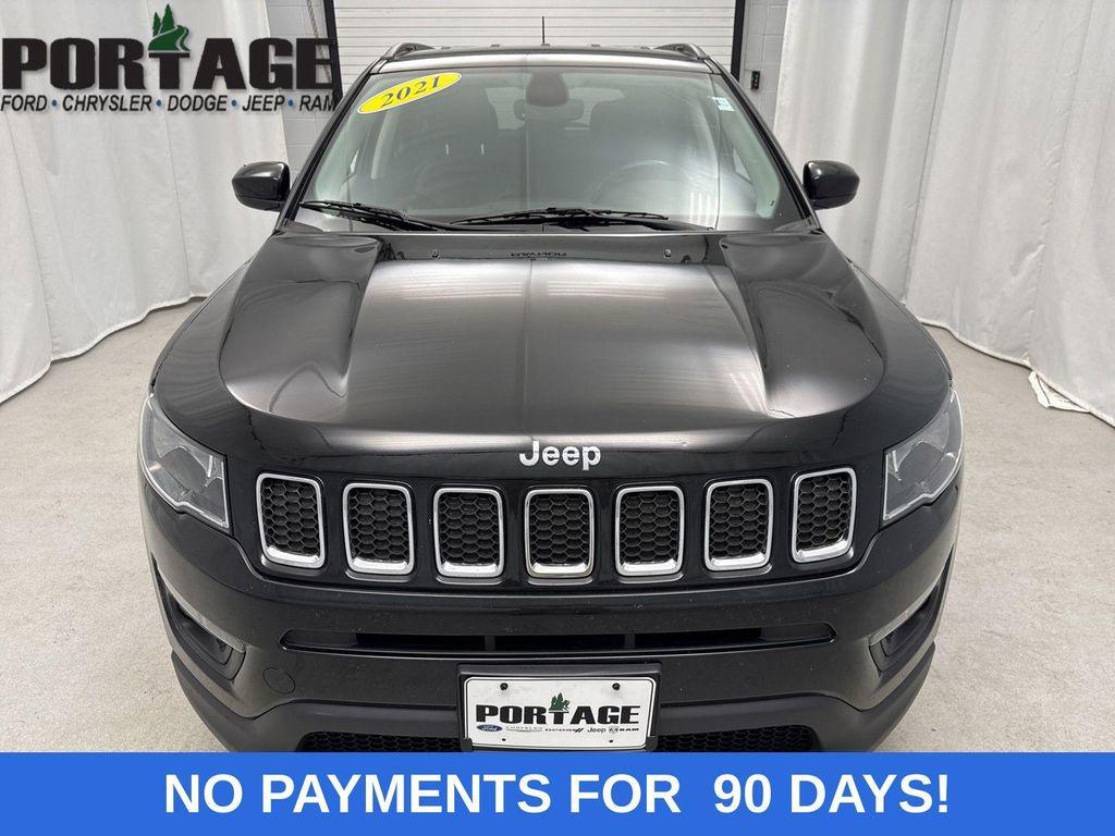 used 2021 Jeep Compass car, priced at $17,324