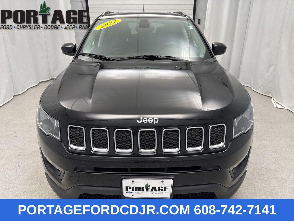 used 2021 Jeep Compass car, priced at $15,498