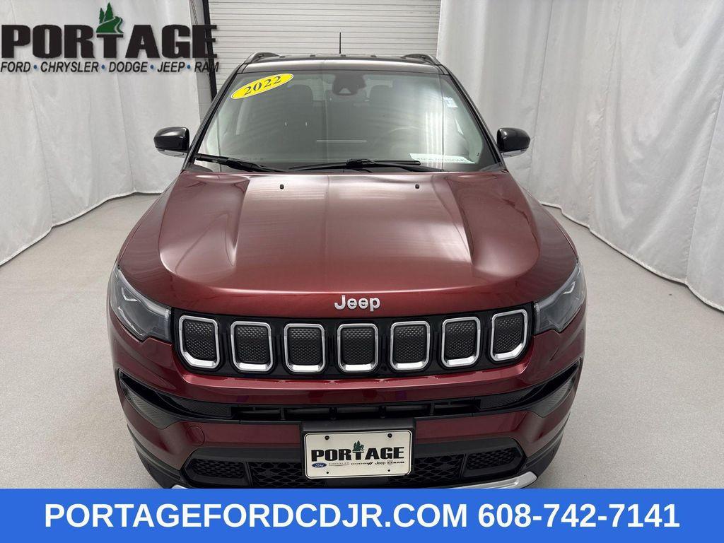 used 2022 Jeep Compass car, priced at $19,498