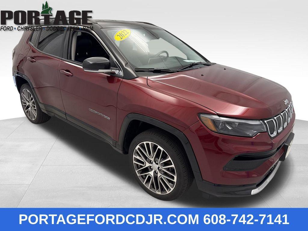 used 2022 Jeep Compass car, priced at $19,498