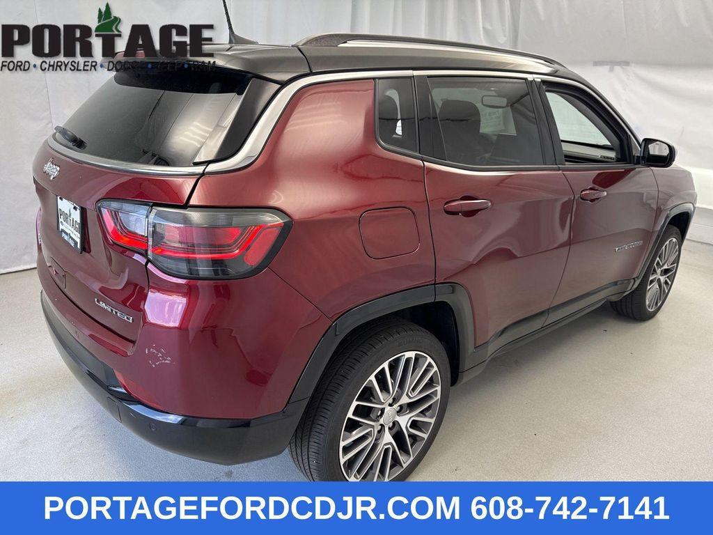 used 2022 Jeep Compass car, priced at $19,498
