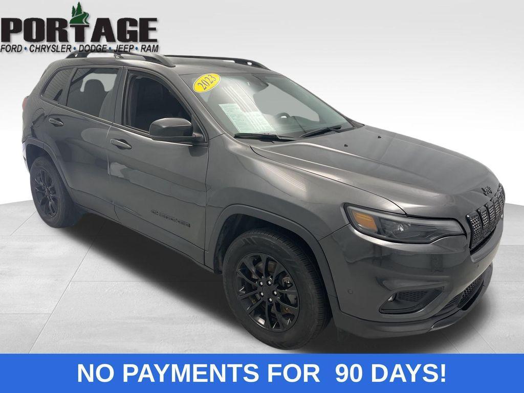 used 2023 Jeep Cherokee car, priced at $21,998