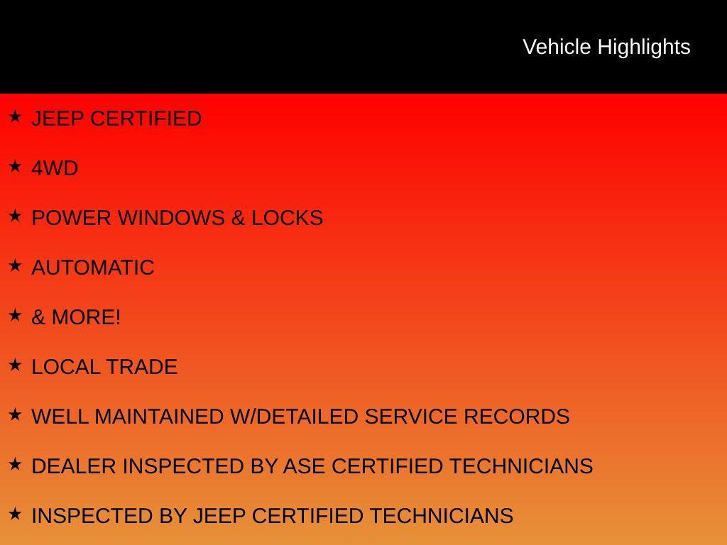 used 2019 Jeep Cherokee car, priced at $19,498