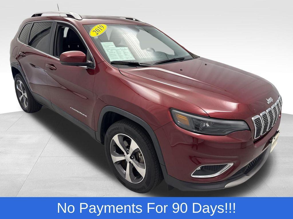 used 2019 Jeep Cherokee car, priced at $19,498
