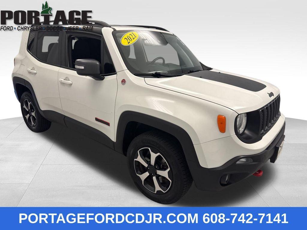used 2021 Jeep Renegade car, priced at $17,998