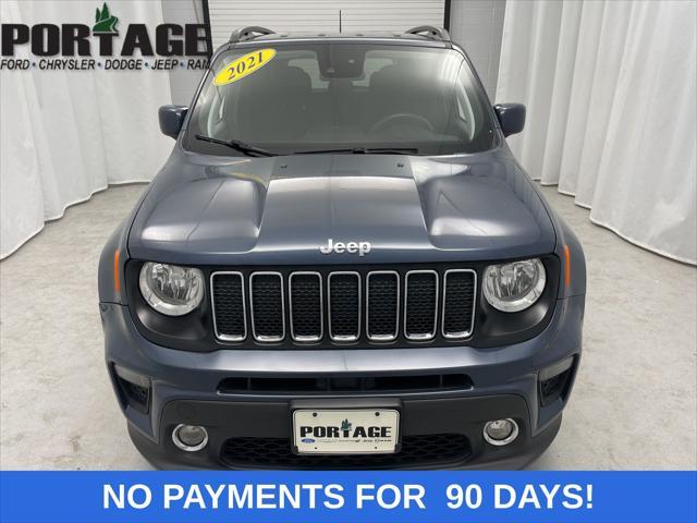 used 2021 Jeep Renegade car, priced at $17,298