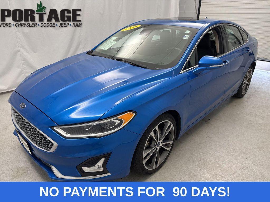 used 2020 Ford Fusion car, priced at $15,498