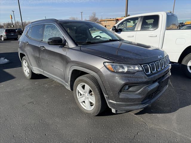 used 2022 Jeep Compass car, priced at $22,999