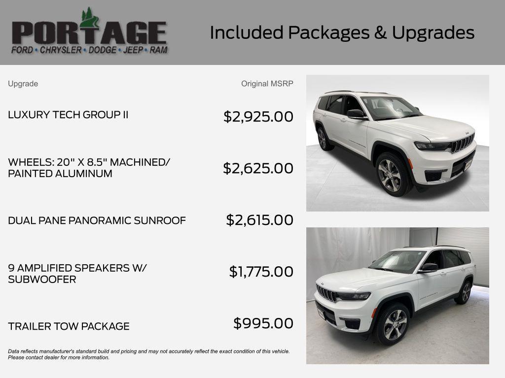 new 2025 Jeep Grand Cherokee L car, priced at $49,008