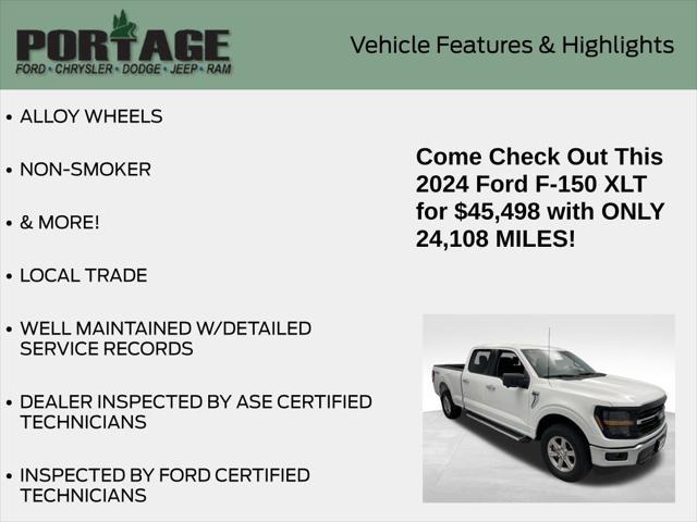 used 2024 Ford F-150 car, priced at $46,498
