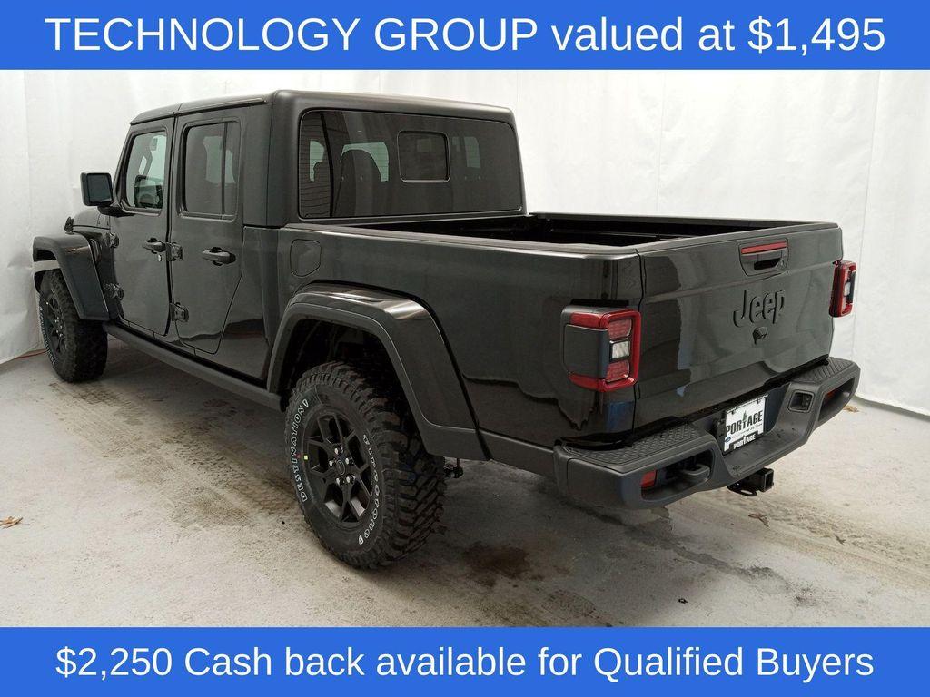 new 2025 Jeep Gladiator car, priced at $49,225