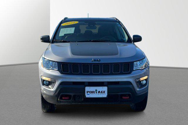 used 2021 Jeep Compass car, priced at $17,999