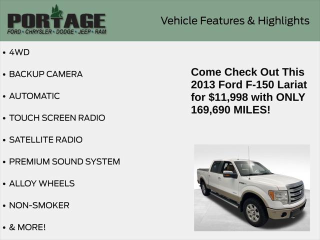 used 2013 Ford F-150 car, priced at $11,998