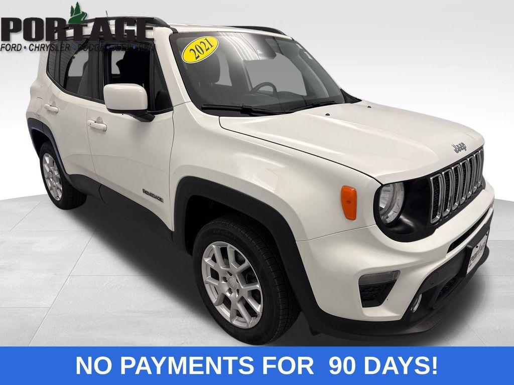 used 2021 Jeep Renegade car, priced at $16,498